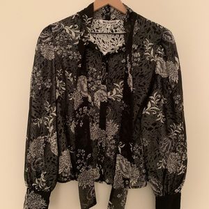 LOWEST PRICE! NWT Walter Baker Sansa Pussy Bow Blouse